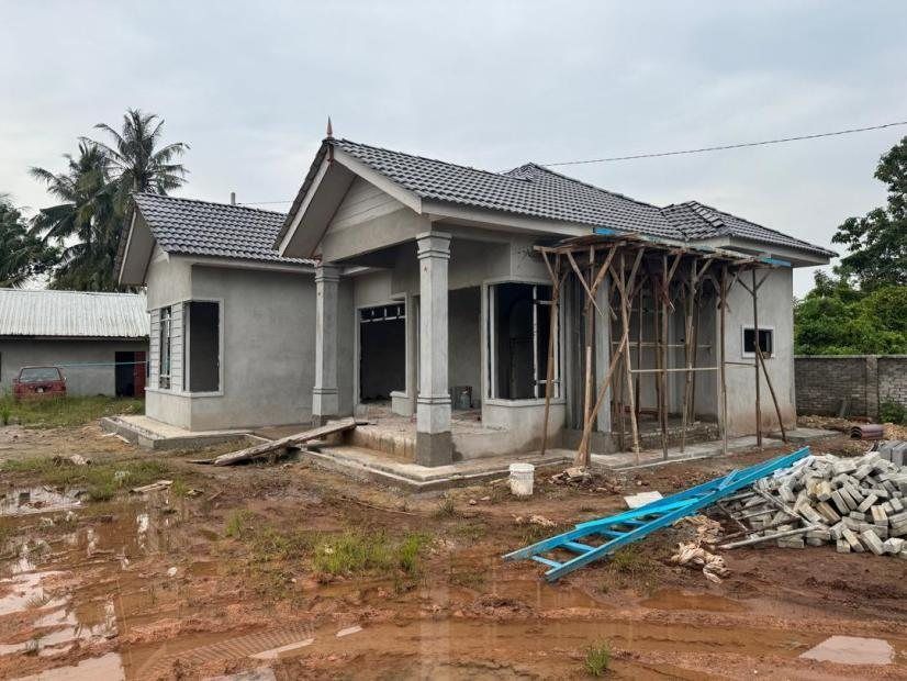 Rumah dalam peringkat pembinaan